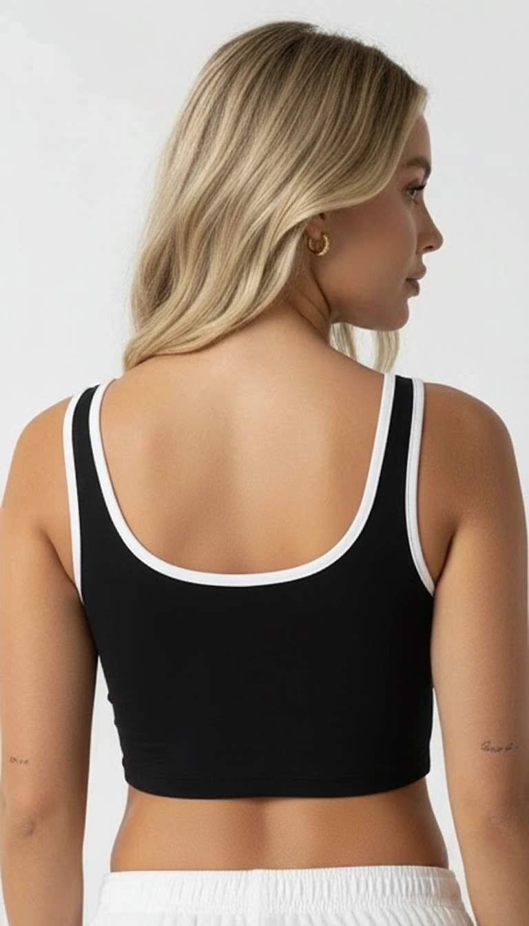Raga Bamboo Top Black - Image 2
