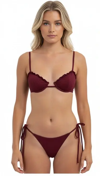 Ocean Aura Bikini Maron