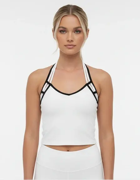 Jiwa Bamboo Top White