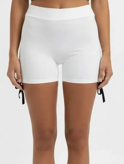 Pita Bamboo Shorts White